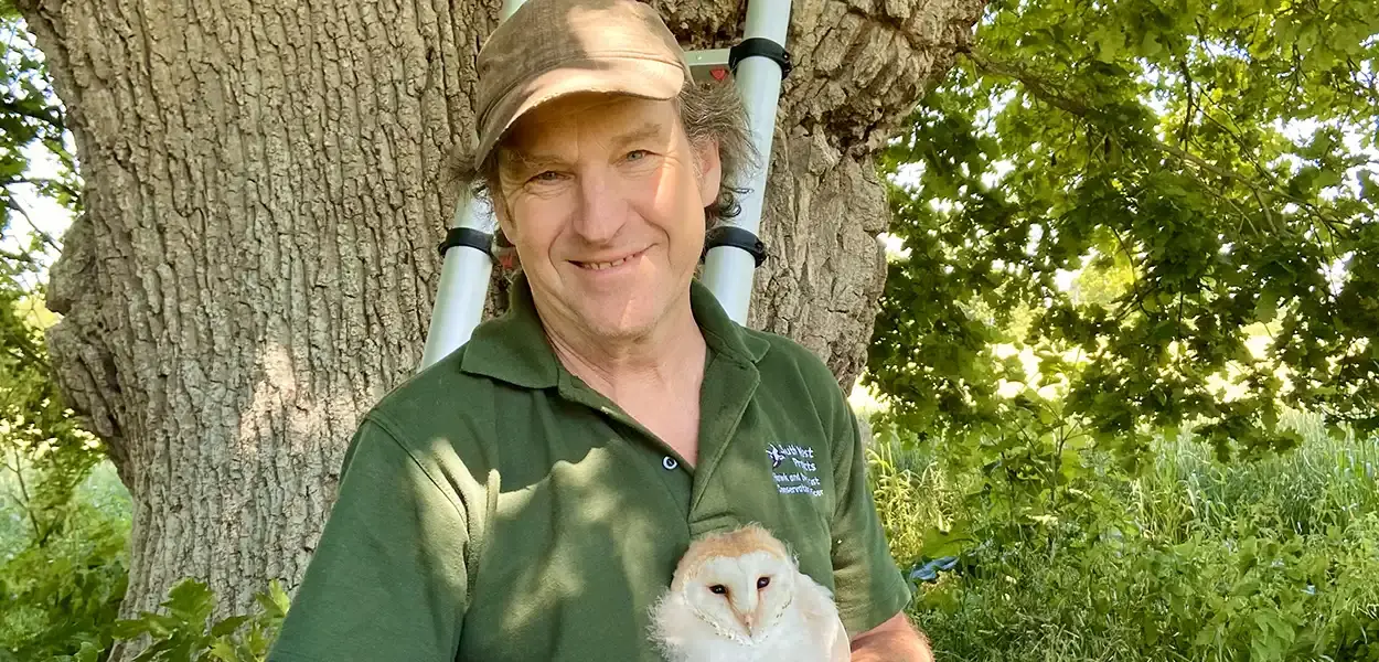 Chris Sperring MBE - Conservation Officer Hawk and Owl Trust